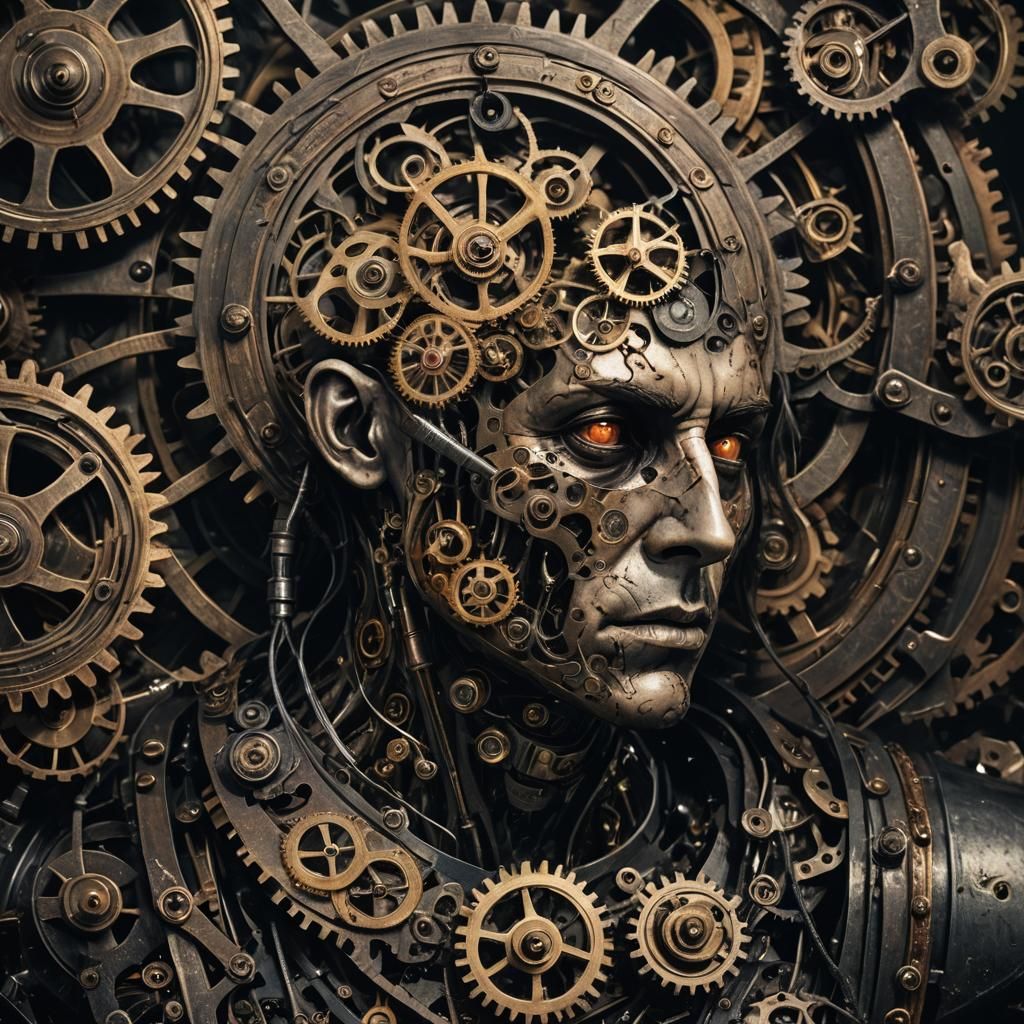 Ethereal Gothic Portrait in Dark Fantasy Style