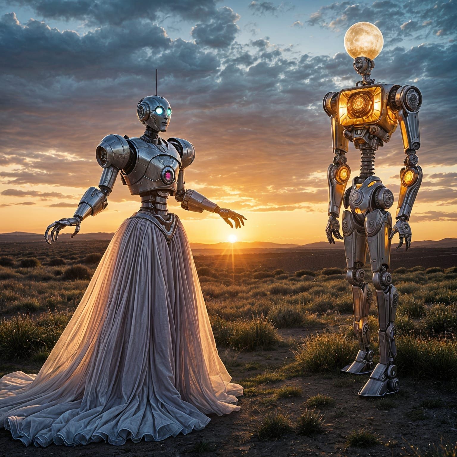 Ghost Teaches Badger to Dance with Robot