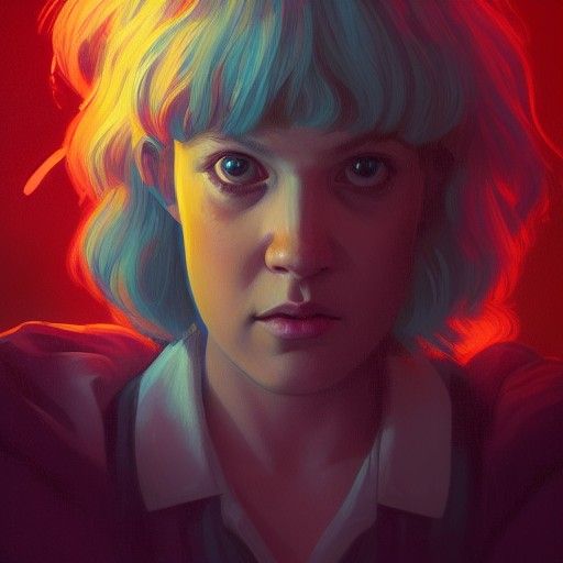 Hyperdetailed Portrait with Dynamic Lighting