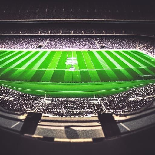 Magpie in Stadium: Professional Photography