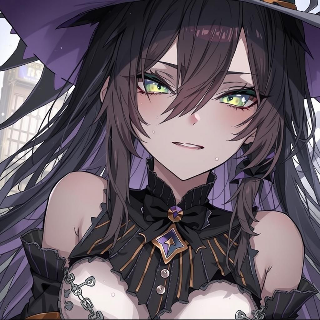 Anime Key Visual Art: Japanese Manga Style