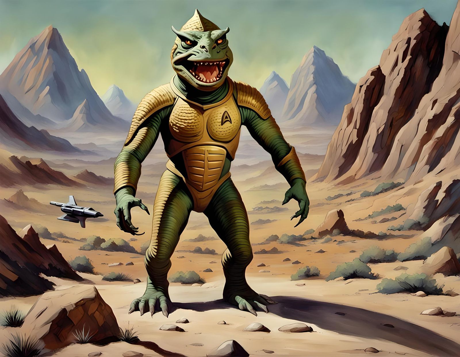 Gorn: Star Trek Enemy in Science Fiction Scene