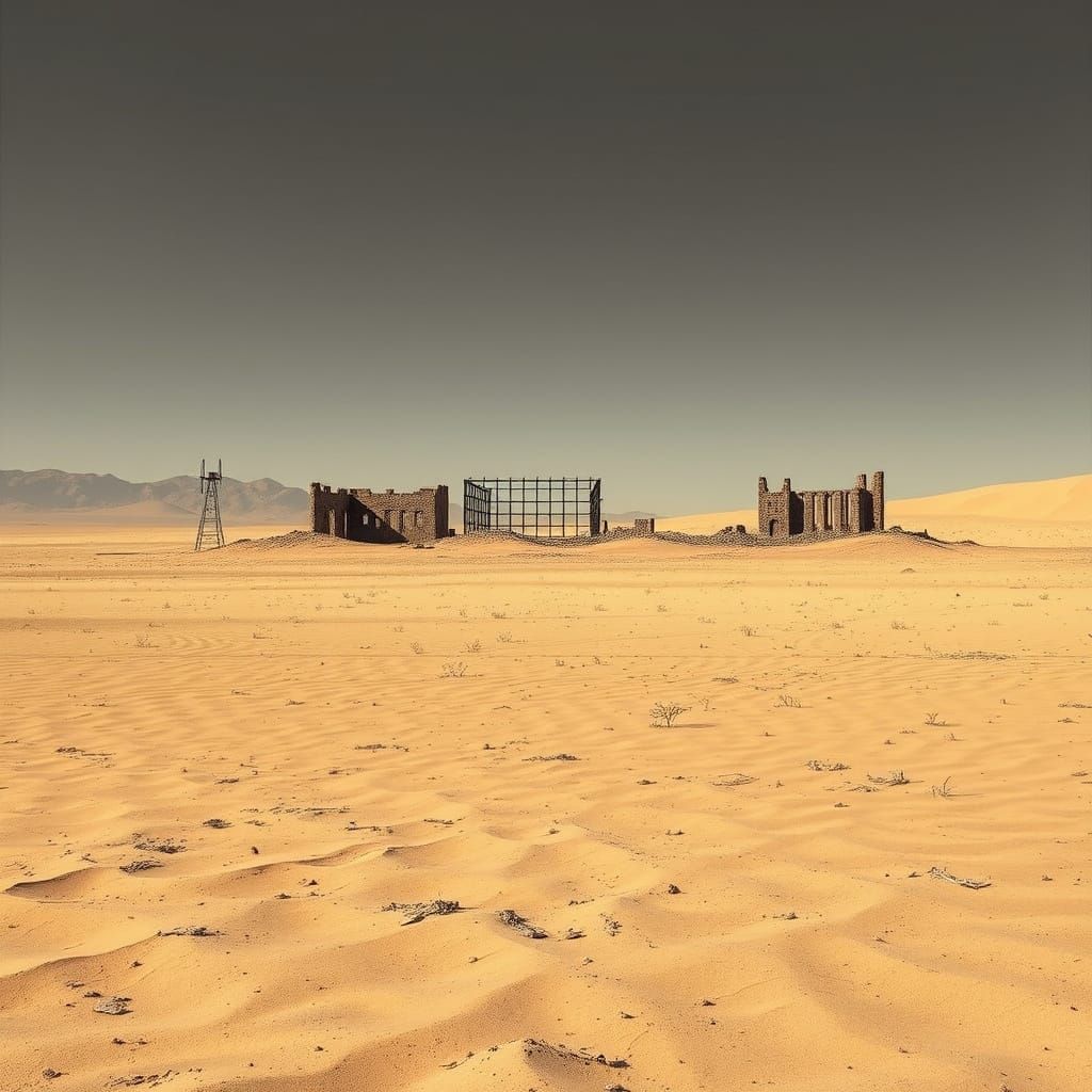 Abandoned Desert Settlement, Forgotten History, and Ancient ...