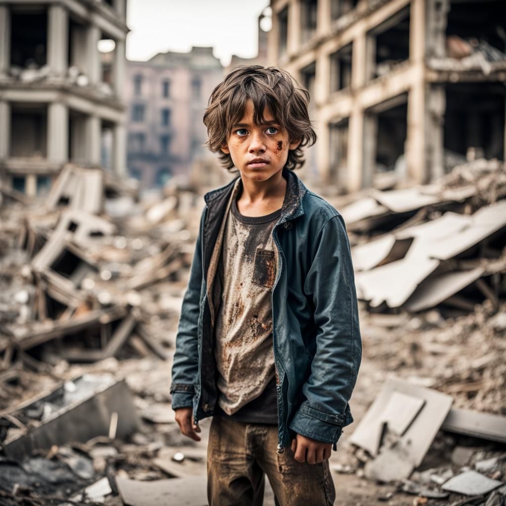 "El coste emocional de la guerra para los niños es inconmensurable. Es hora de poner fin al ciclo de violencia por su bi...