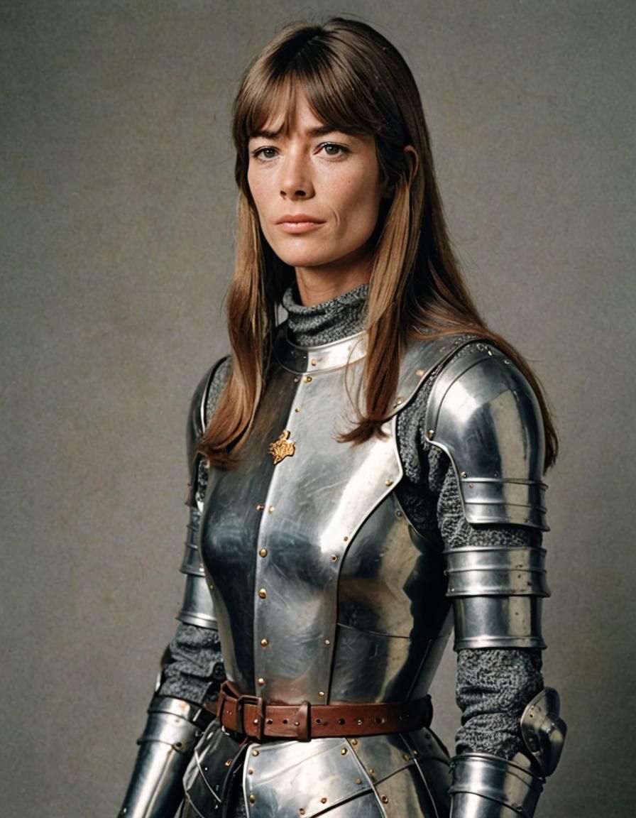 Françoise Hardy as a Knight