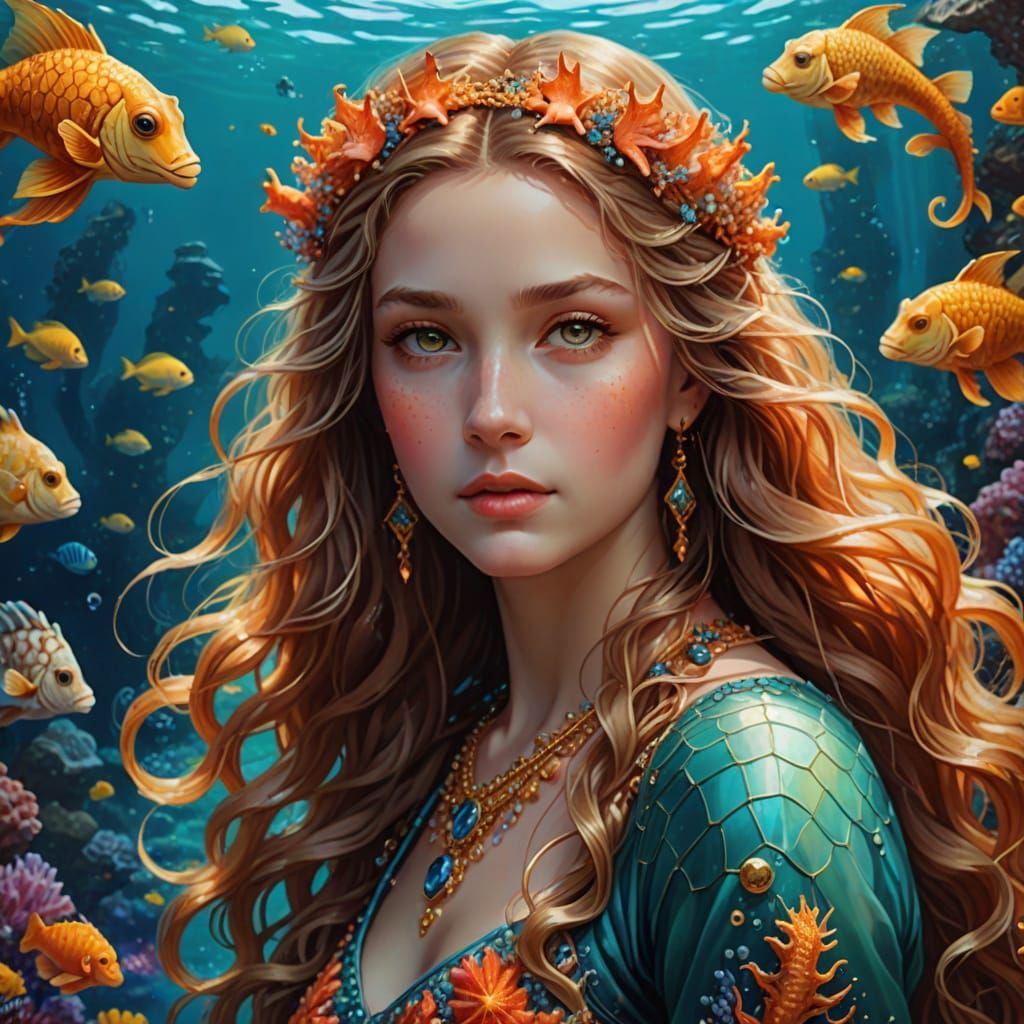 Laomedeia, Nereid Goddess of the Sea