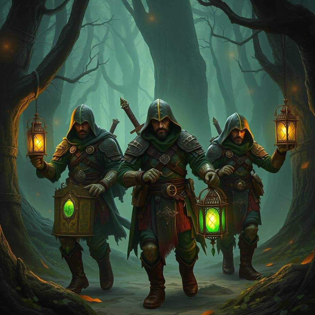 Adventurers Search for the Green Time Crystal