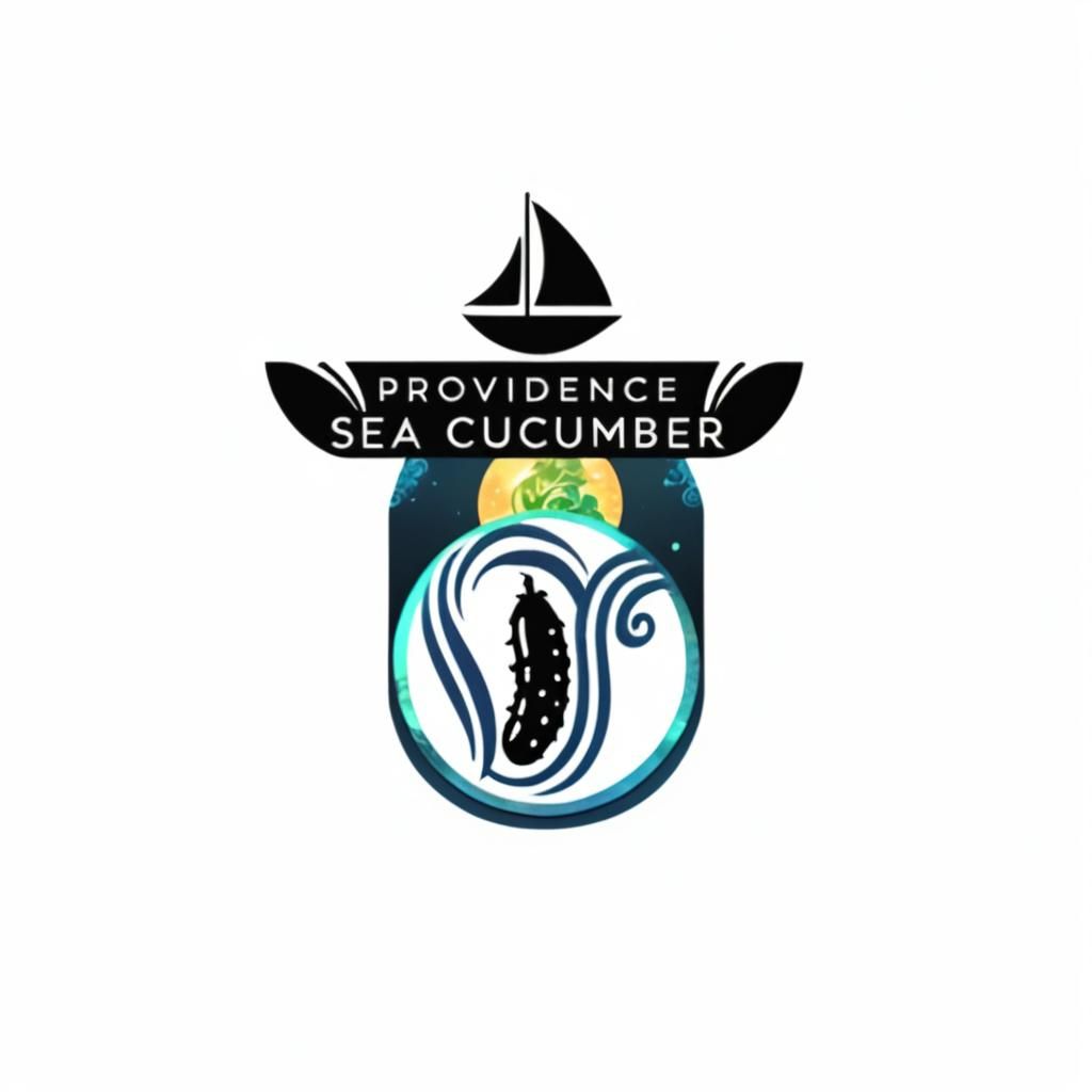 Ornate Logo for Providence Sea-Cucumber in Fantasy Style