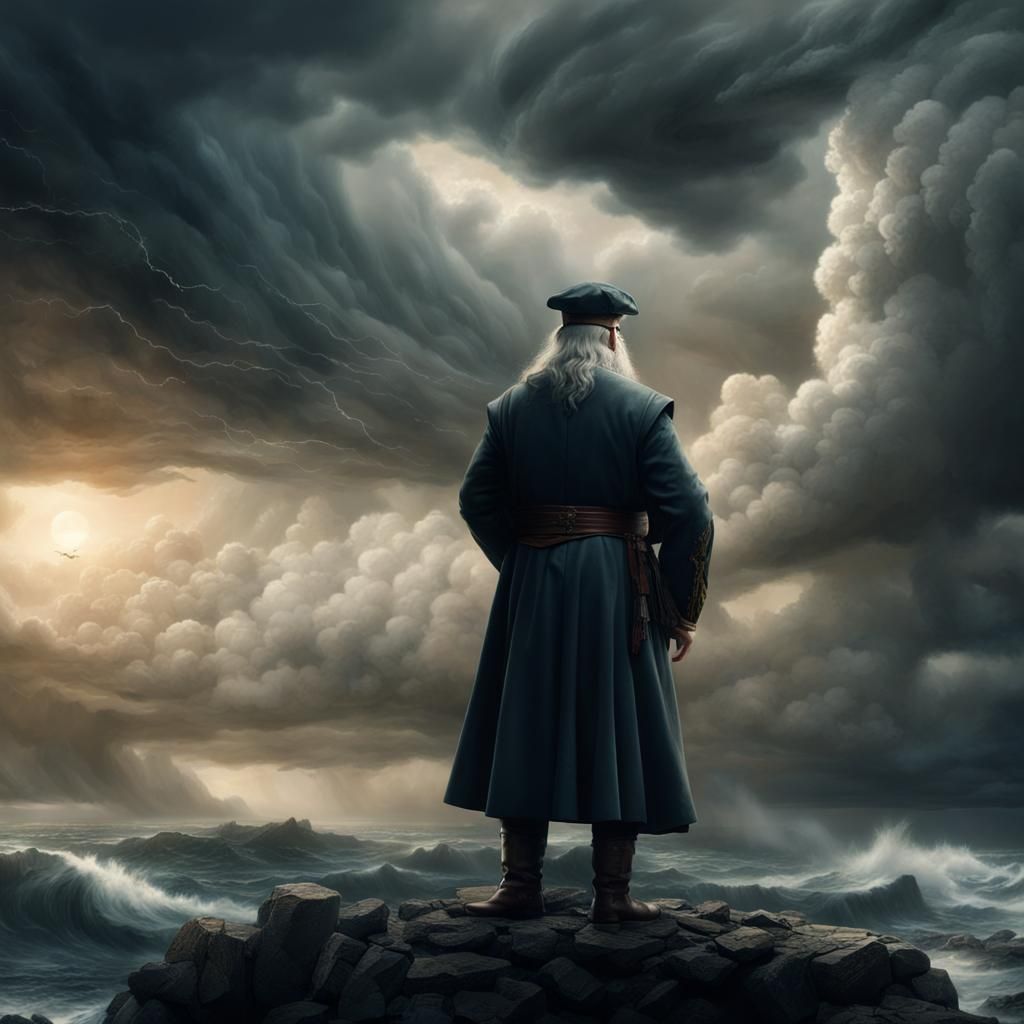 Wagner Inspired by Valkyries in Storm Clouds