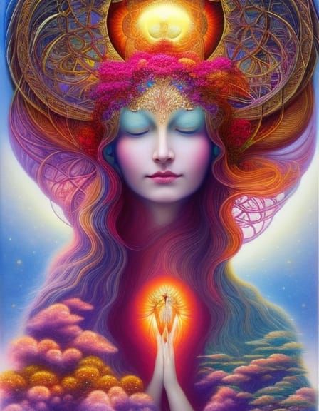 Figure Transformation in Dynamic Digital Art Style