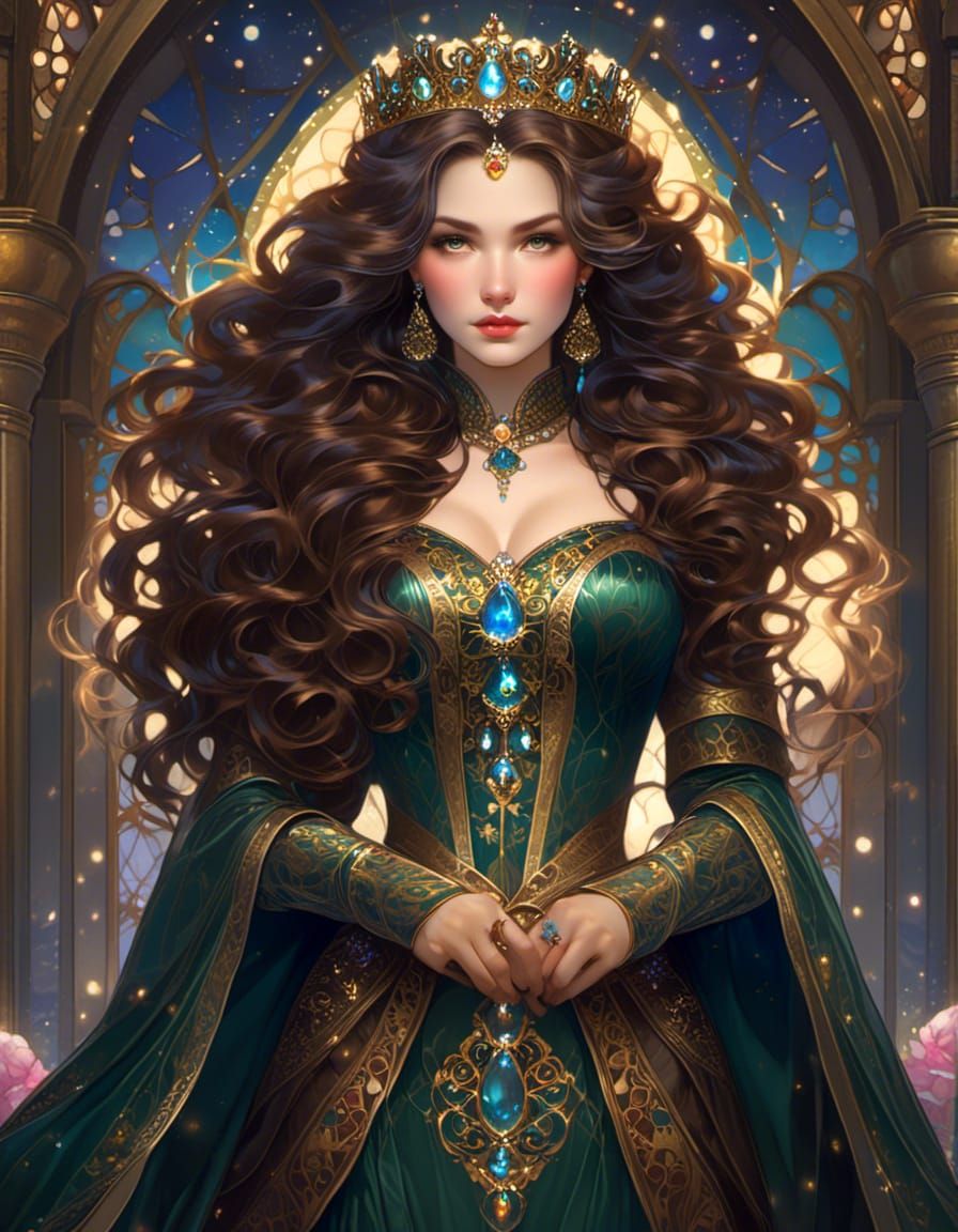 <lora:Art Nouveau:1.0> highly detailed_waist-up_centered_por...