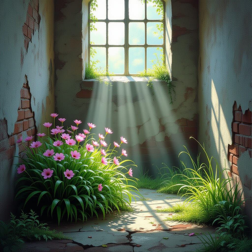 Resilient Blossom Flourishes in Chateau Jail Cell