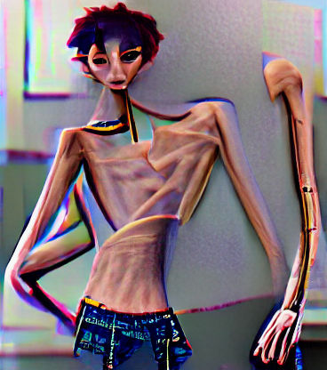 AI Interpretation of a Blank Image Prompt