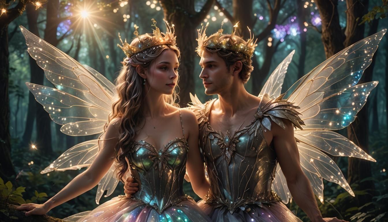 King Oberon and Queen Titania