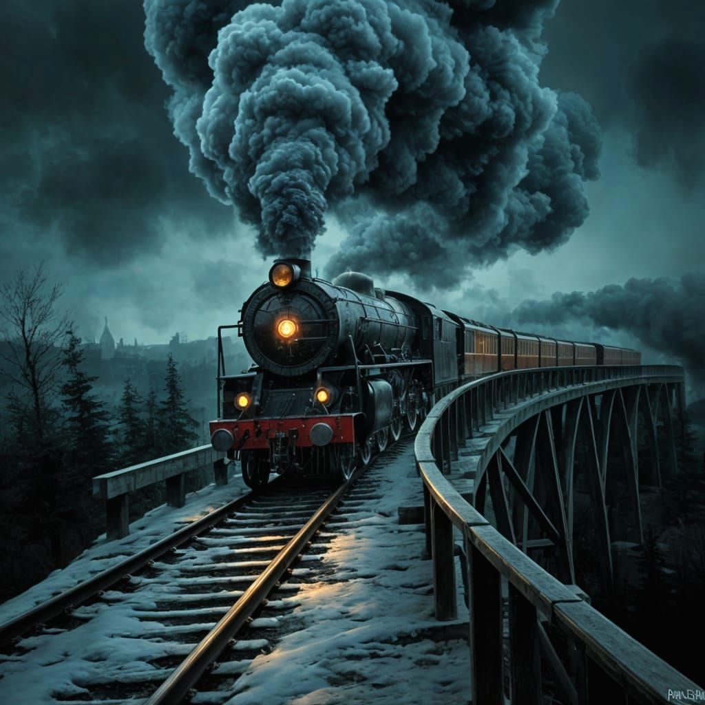 Winter train