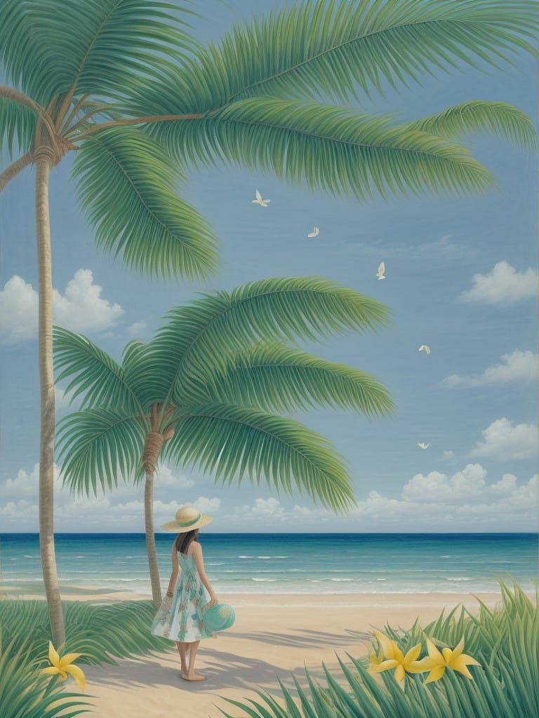 Tropical Goddess of Grand Cayman