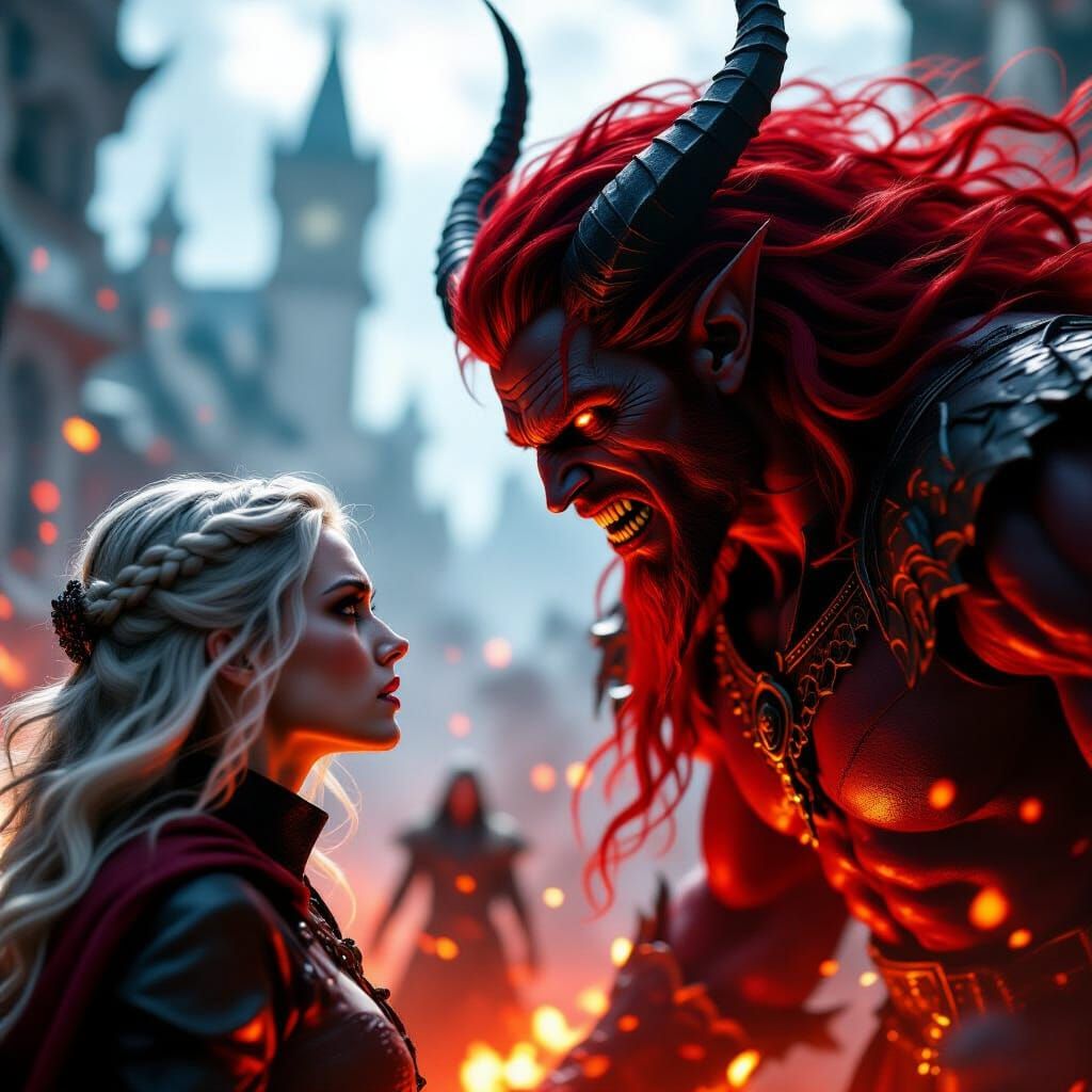 Grayfia's Dread: Epic Battle Between Hero Husband and Monstr...