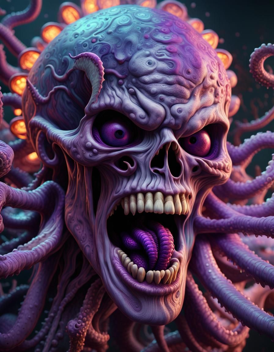 Horrifying Kraken in Ultra-Realistic 3D