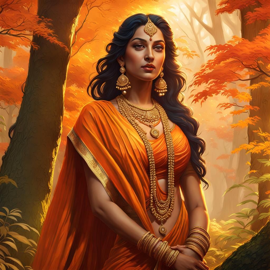 Goddess Sita, the wife of Lord Rama