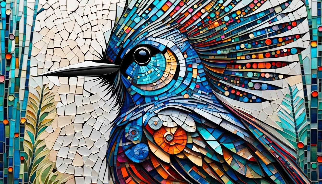 ArtByKayteB - Modern bird art with a twist