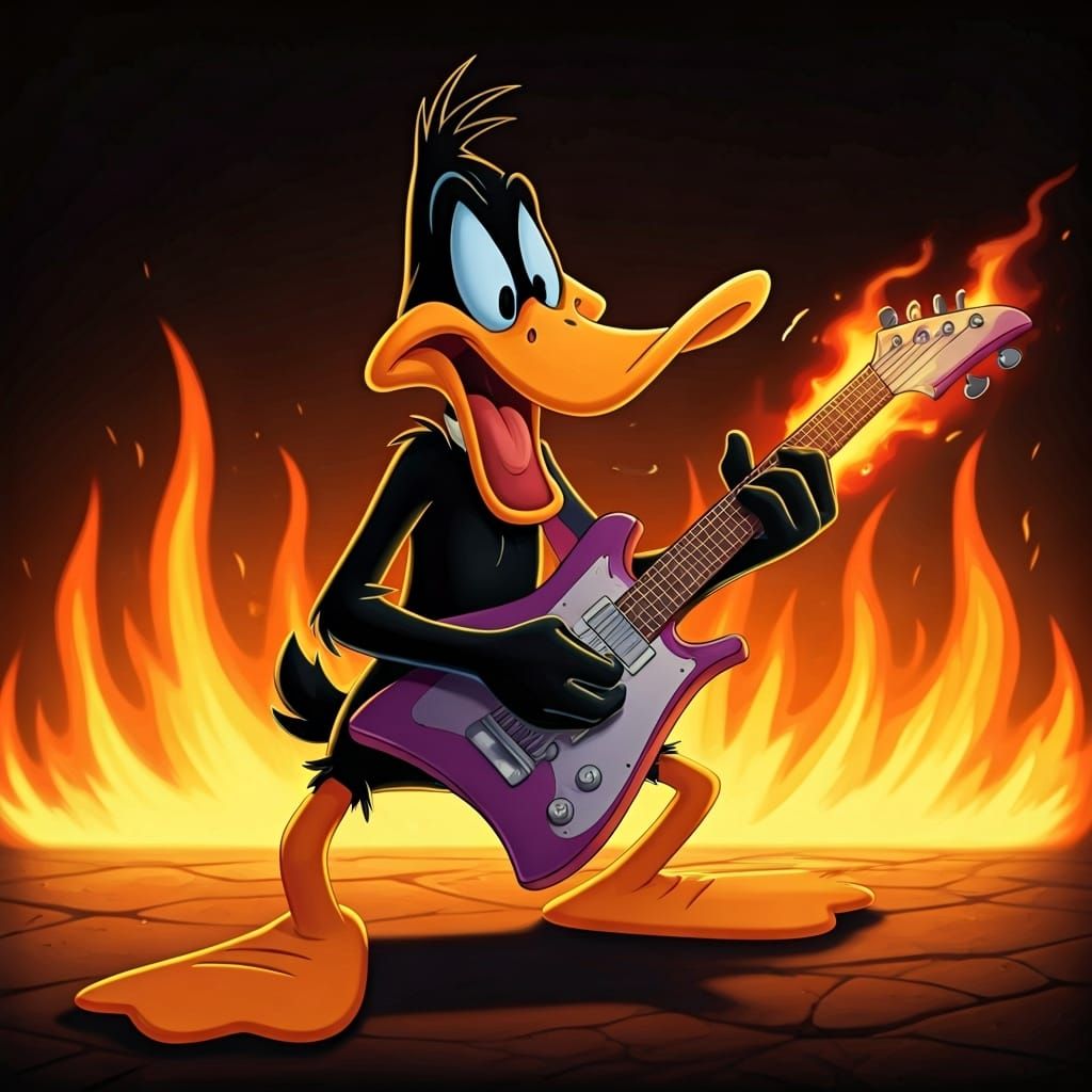 Daffy Duck Rocks Out: Tex Avery Cartoon