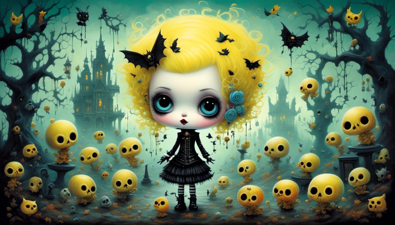 Lucy Lemons big hair day