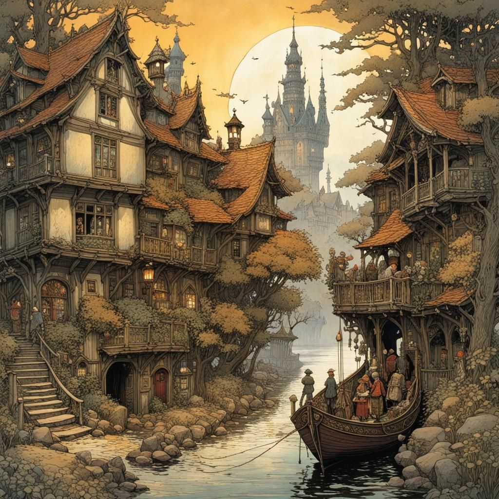 Heart's Vision: An Intricate Illustration