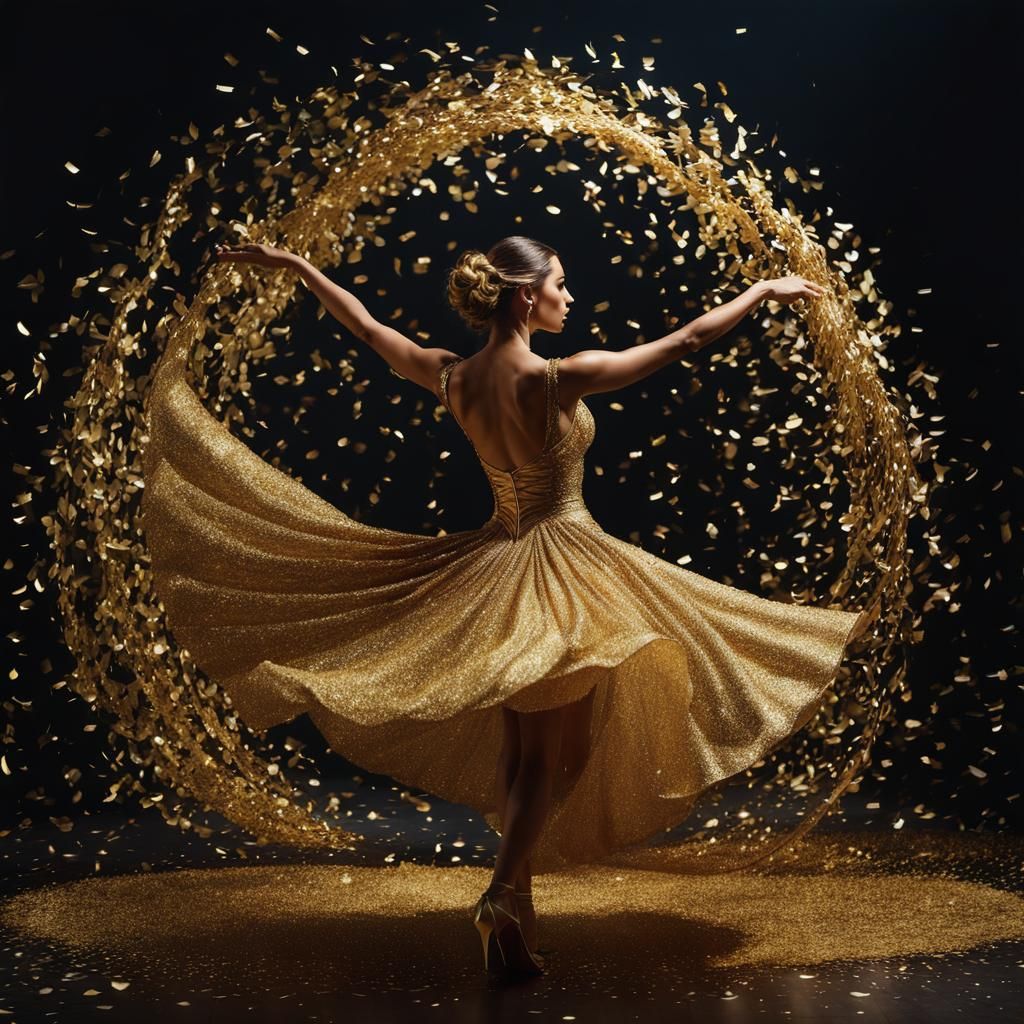 Confettis dance