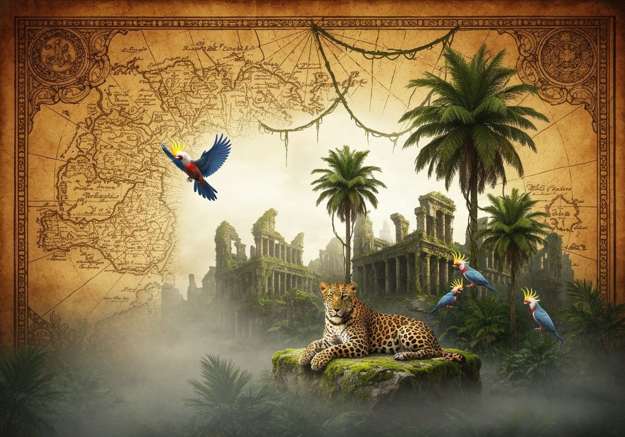 Lost City Revealed on Ancient Treasure Map