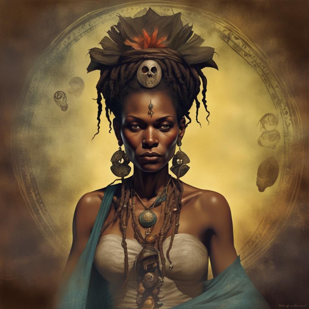 Tia Dalma was a beautiful and mysterious soothsayer of the Caribbean, A witch doctor, fortune teller, and a mystic who w...