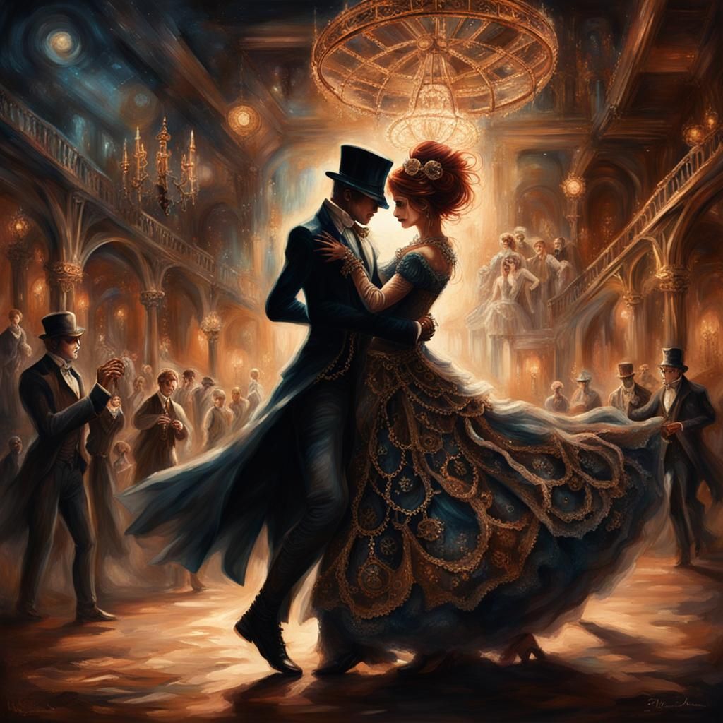 Steampunk Masquerade Ball: A Dance of Mystery