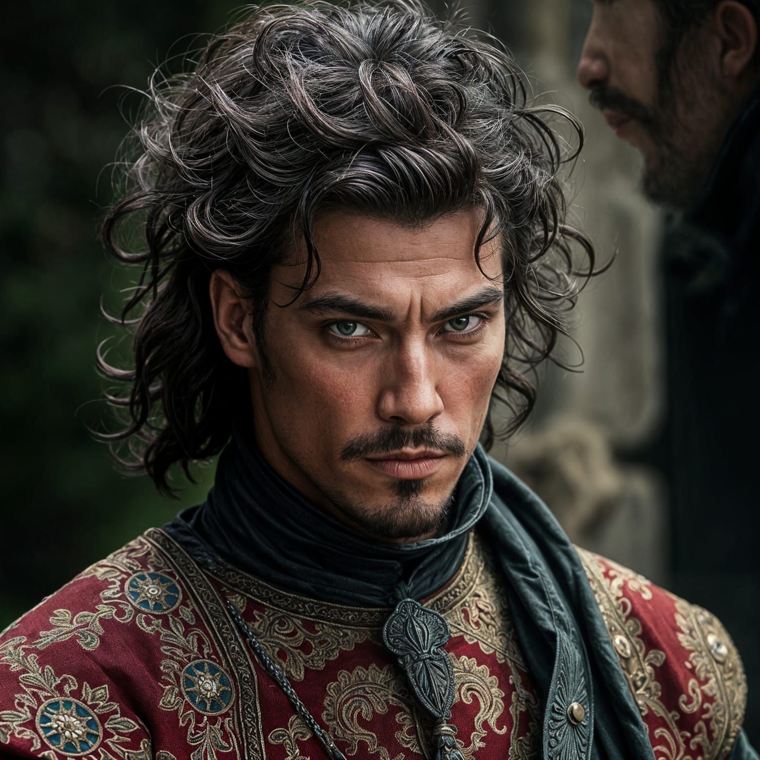 Strong 15th Century Wallachian Voivode Vlad I Tepes in Luxur...