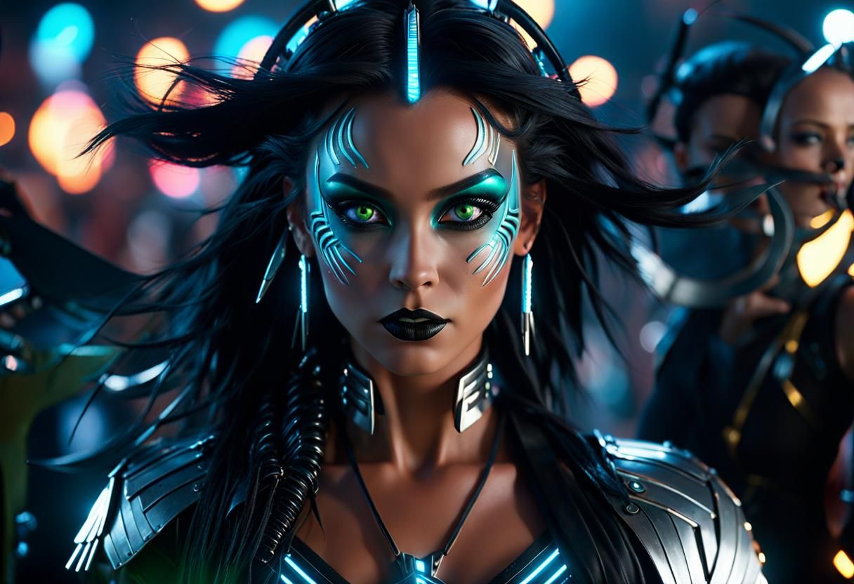 Biopunk Draugir-Valkyrie at Tritium Dance Party