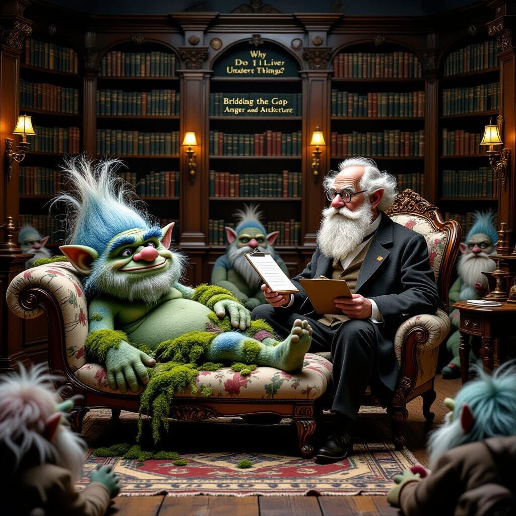 A misunderstood troll and Sigmund Freud