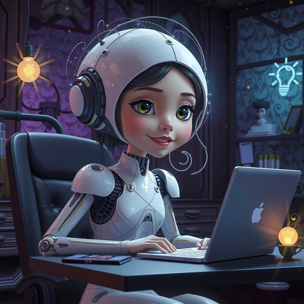 Enchanting AI Chatbot in Disney-Inspired Whimsy