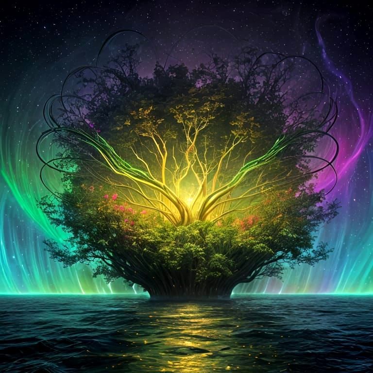 a green plant that grows deformed human hands, on a green alien landscape <lora:Crepuscule:0.2> <lora:Aliencore:0.2>