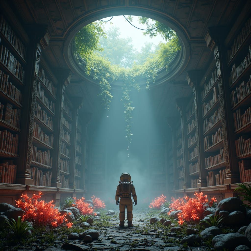 ancient library discovery