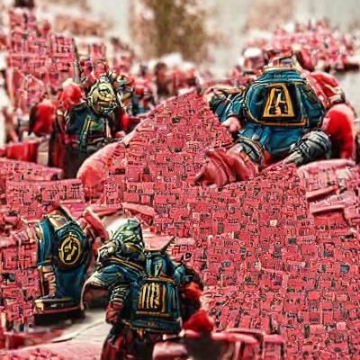 Warhammer 40K Inspired AI Image