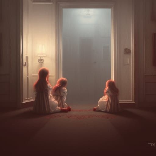 The Shining Hotel: Twin Ghosts in a Bleeding Horror