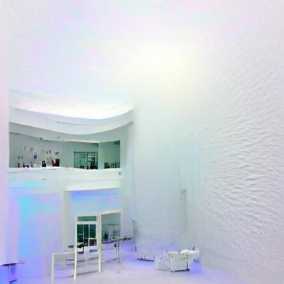Minimalist White Room Interior