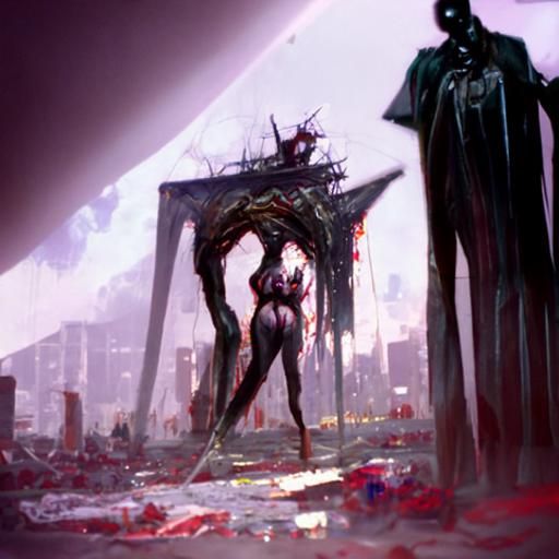 Sinister Post-Collapse Commodification Fetish Art