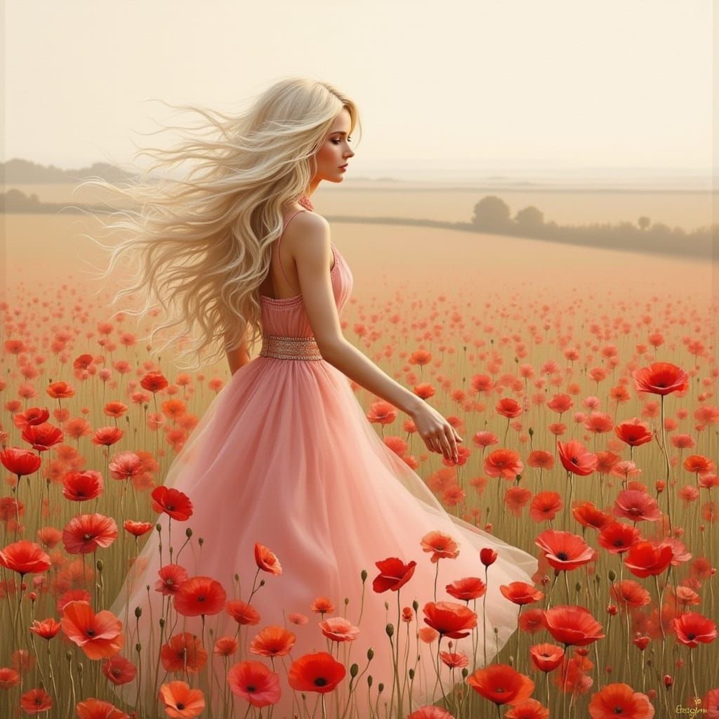 She Left the Flowers Breathing