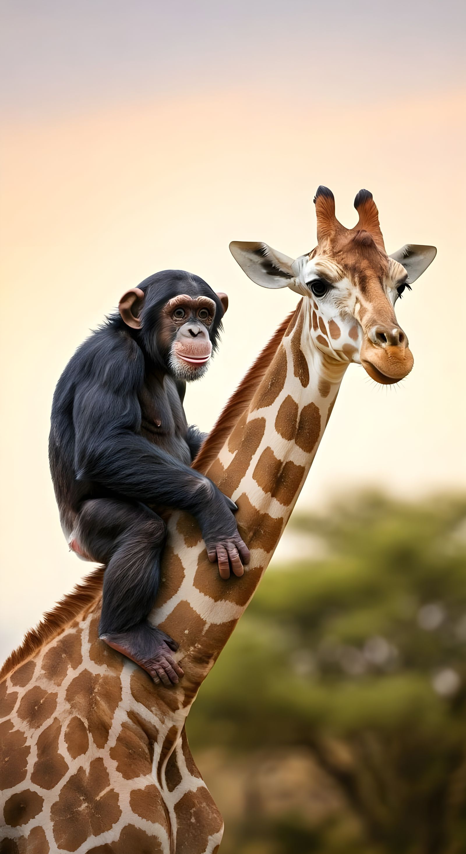 A Whimsical Adventure Through the African Savannah