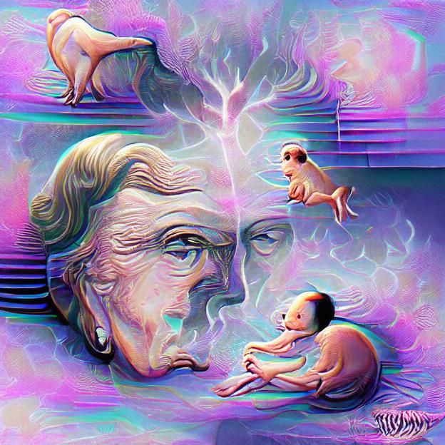 AI Generated Image of Reincarnation