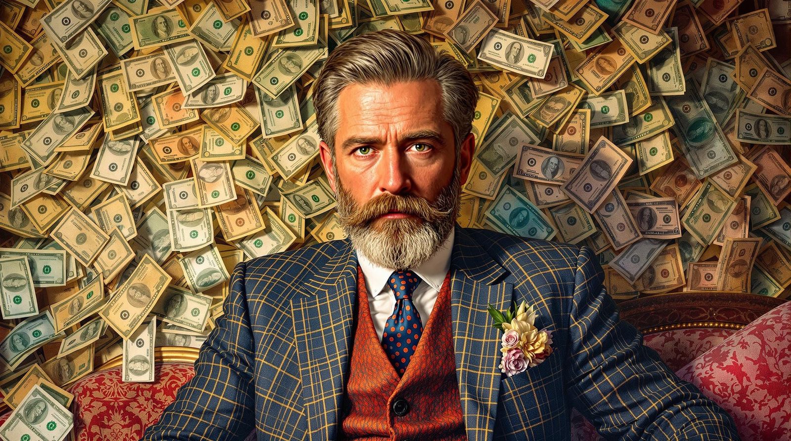 Claude Monet in an Opulent Artistic Haven