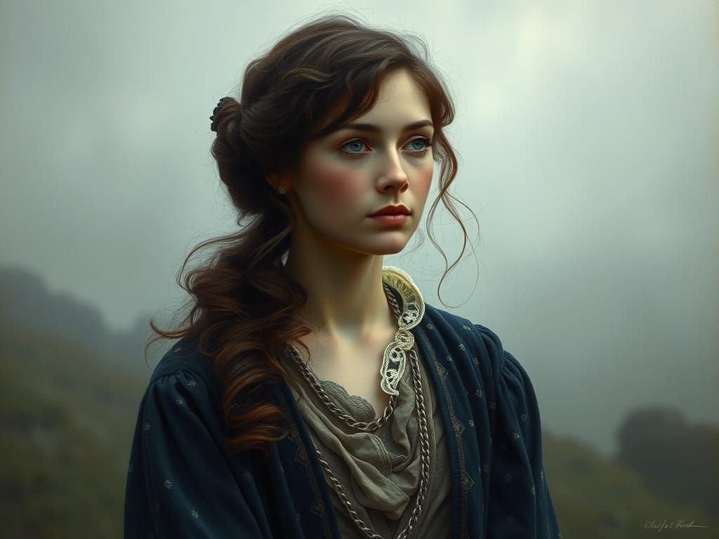 Mysterious 19th-Century Literary Icon Amidst Yorkshire Moors