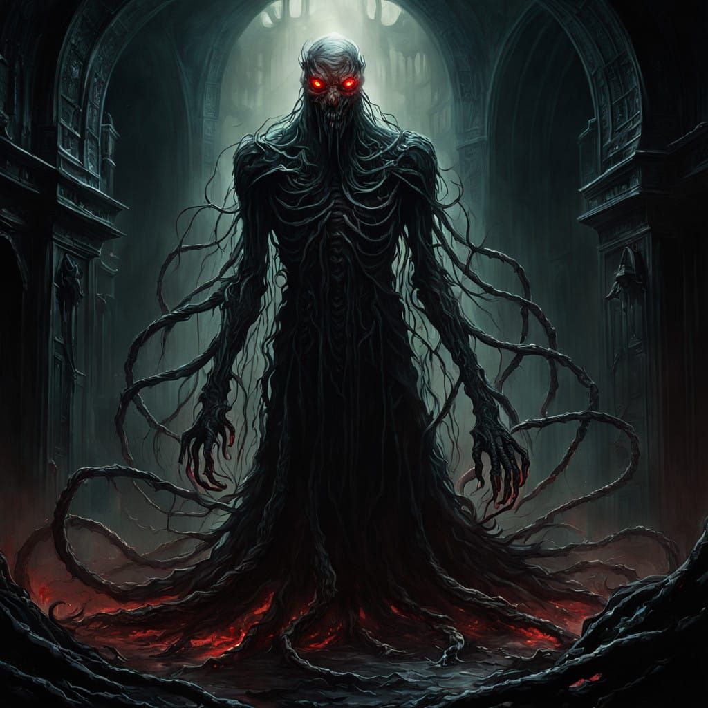 Ethereal Horror Emerges from the Death Scroll