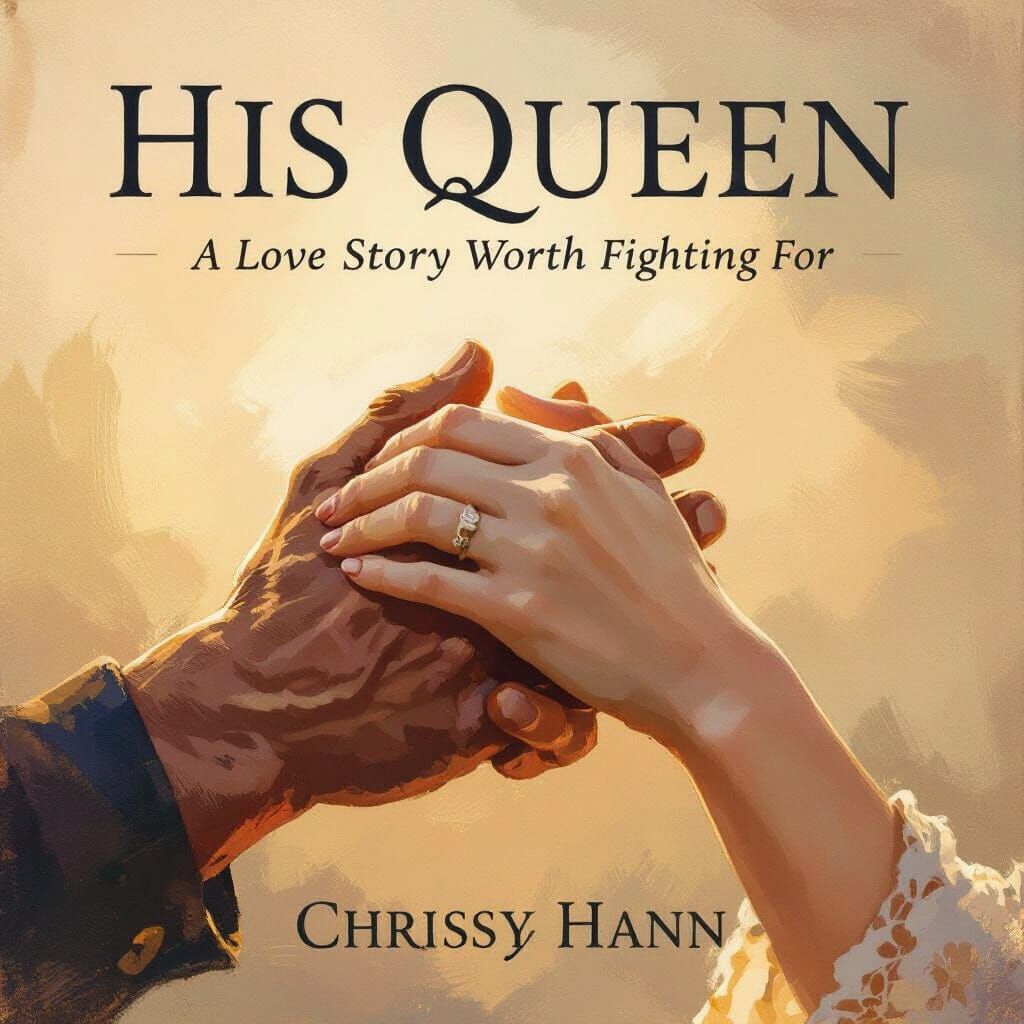 Tender Connection: Masculine and Feminine Hands in Golden Ho...