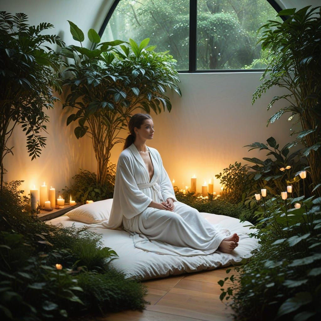 We step into The Relaxation Sanctuary, a place to rest, reflect, and recharge ...