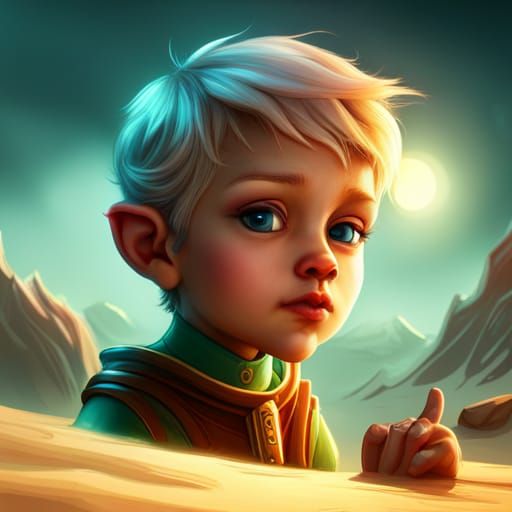 Cartoon Smart Baby Profile Picture